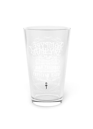 Crescent Halo - Pint Glass, 16oz